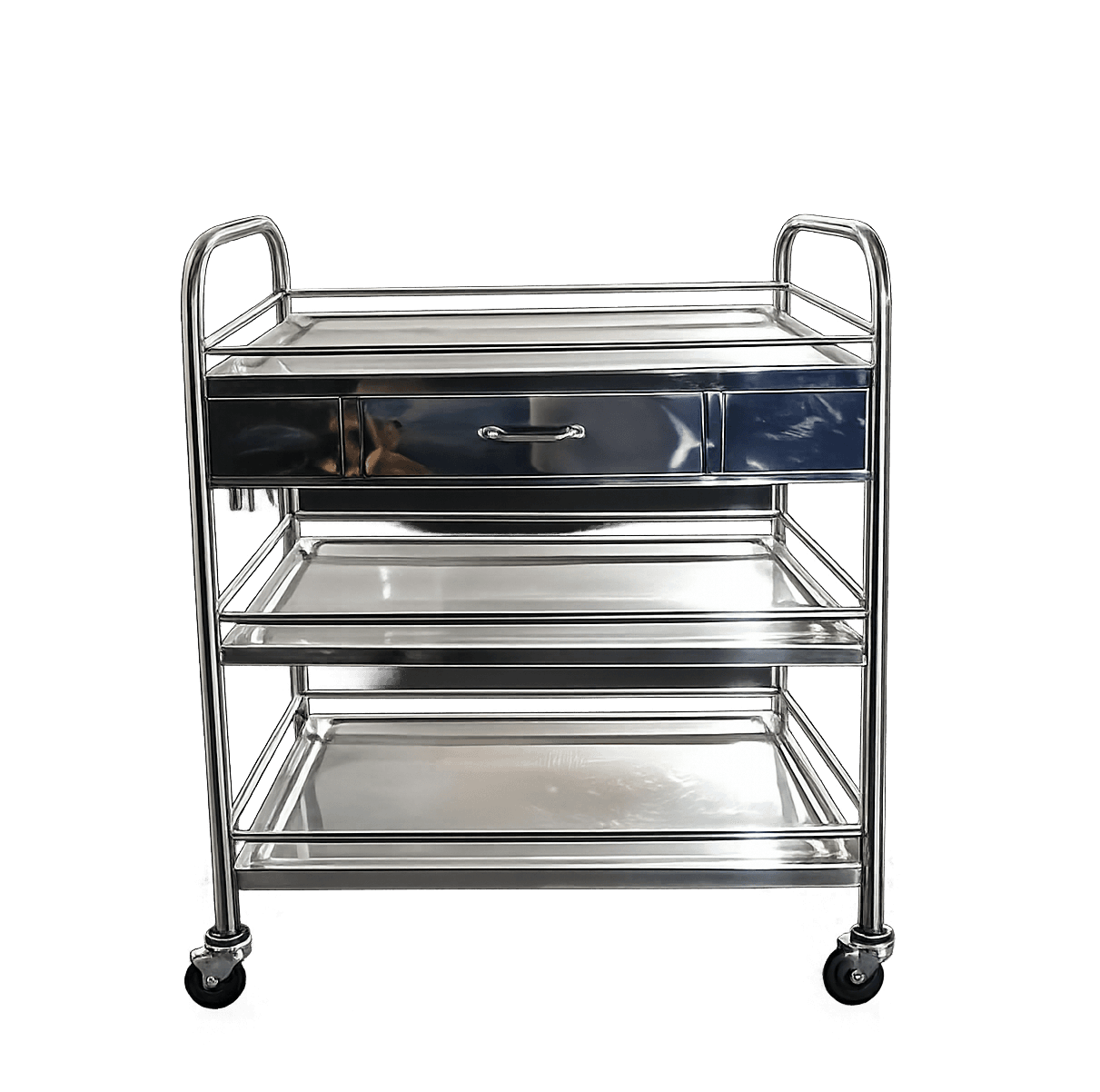 Xe tiêm inox 3 tầng
