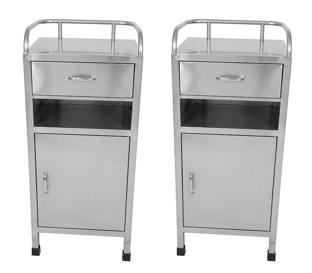 TỦ ĐẦU GIƯỜNG BỆNH NHÂN INOX CAO CẤP